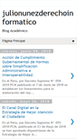 Mobile Screenshot of julionunezderechoinformatico.blogspot.com