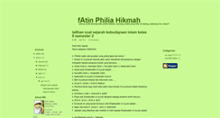Desktop Screenshot of fatiennewh.blogspot.com
