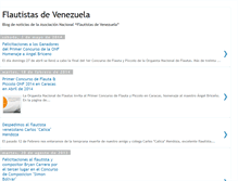 Tablet Screenshot of noticiasflautistas.blogspot.com