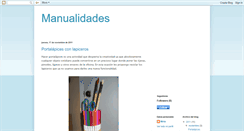 Desktop Screenshot of mirtamanualidades.blogspot.com