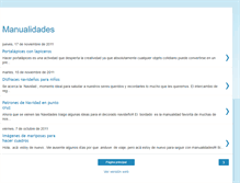 Tablet Screenshot of mirtamanualidades.blogspot.com
