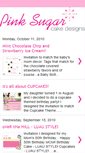 Mobile Screenshot of pinksugarcakedesigns.blogspot.com