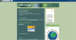 Desktop Screenshot of geografiamagica.blogspot.com