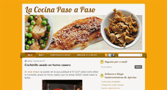 Desktop Screenshot of la-cocina-paso-a-paso.blogspot.com