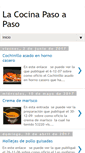 Mobile Screenshot of la-cocina-paso-a-paso.blogspot.com