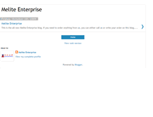 Tablet Screenshot of melite-enterprise.blogspot.com