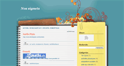 Desktop Screenshot of nossignets.blogspot.com