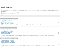Tablet Screenshot of bookpundit.blogspot.com