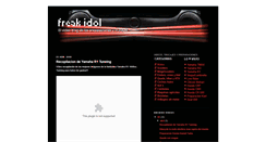 Desktop Screenshot of freak-idol.blogspot.com