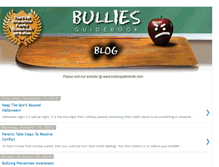 Tablet Screenshot of bulliesguidebook.blogspot.com