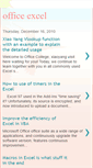 Mobile Screenshot of ms-office-excel.blogspot.com