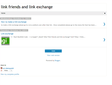 Tablet Screenshot of linksfriends-linkexchange.blogspot.com