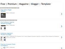 Tablet Screenshot of bloggertemplate-on.blogspot.com