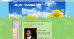 Desktop Screenshot of parquenaturalparamillo.blogspot.com