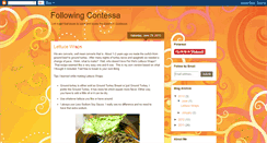 Desktop Screenshot of followingcontessa.blogspot.com