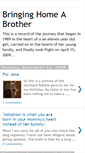 Mobile Screenshot of bringinghomeabrother.blogspot.com