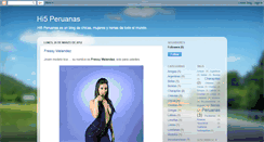 Desktop Screenshot of hi5peruanas.blogspot.com