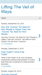 Mobile Screenshot of lifting-the-veil-of-maya.blogspot.com