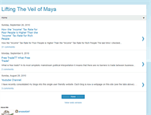 Tablet Screenshot of lifting-the-veil-of-maya.blogspot.com