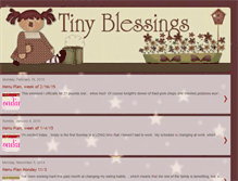 Tablet Screenshot of amy-tinyblessings.blogspot.com