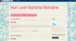 Desktop Screenshot of barbina-blondina.blogspot.com