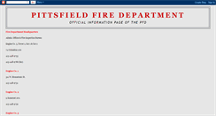 Desktop Screenshot of pittsfieldfiredept.blogspot.com
