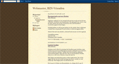 Desktop Screenshot of bzn-vrienden.blogspot.com