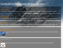 Tablet Screenshot of franklincountyweather.blogspot.com