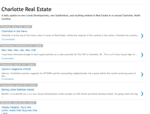 Tablet Screenshot of charlotte-real-estate.blogspot.com