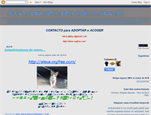 Tablet Screenshot of alevagatigos.blogspot.com