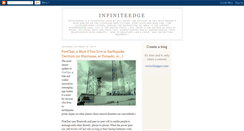 Desktop Screenshot of infiniteedge.blogspot.com