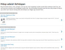 Tablet Screenshot of ke-hidup-an.blogspot.com