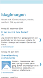 Mobile Screenshot of idagimorgen.blogspot.com