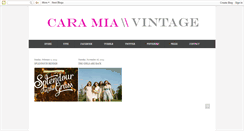 Desktop Screenshot of cara-mia-vintage.blogspot.com