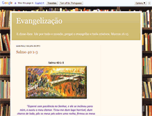 Tablet Screenshot of espadadaverdadeevangelismo.blogspot.com