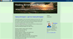 Desktop Screenshot of healingbirmingham.blogspot.com