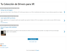 Tablet Screenshot of drivers-xp.blogspot.com