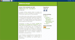 Desktop Screenshot of kpd-bibliotecologa.blogspot.com