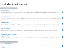 Tablet Screenshot of itsallaboutindirapuram.blogspot.com