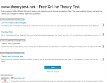 Tablet Screenshot of freetheorytest.blogspot.com