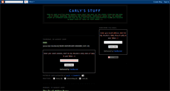 Desktop Screenshot of carlysviews.blogspot.com