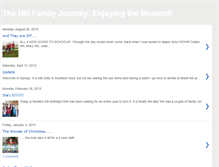 Tablet Screenshot of hillfamilyjourney.blogspot.com