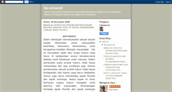 Desktop Screenshot of leoarisandi.blogspot.com
