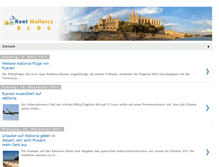 Tablet Screenshot of mallorca-ferienhaus.blogspot.com