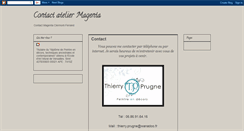 Desktop Screenshot of contact-atelier-magenta.blogspot.com