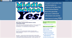 Desktop Screenshot of newpaltzmiddleschoolyes.blogspot.com