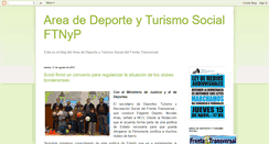 Desktop Screenshot of deportesocialftnyp.blogspot.com