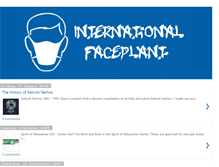 Tablet Screenshot of internationalfaceplant.blogspot.com