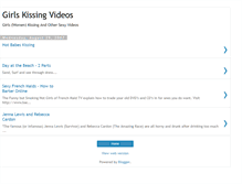 Tablet Screenshot of girlskissingvideos.blogspot.com