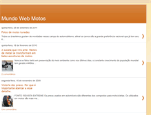 Tablet Screenshot of mundowebmotos.blogspot.com